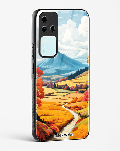 Scenic Alps in Soft Hues [BREATHE] Glass Case Phone Cover (Vivo)