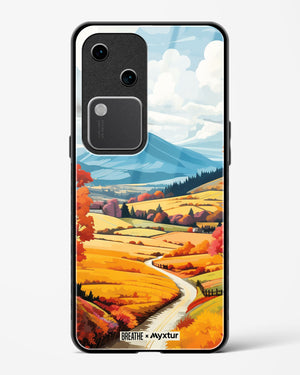 Scenic Alps in Soft Hues [BREATHE] Glass Case Phone Cover (Vivo)