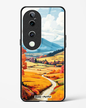 Scenic Alps in Soft Hues [BREATHE] Glass Case Phone Cover (Vivo)