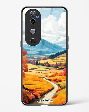 Scenic Alps in Soft Hues [BREATHE] Glass Case Phone Cover (Vivo)