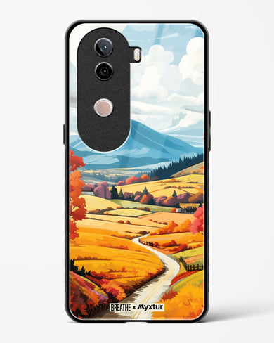 Scenic Alps in Soft Hues [BREATHE] Glass Case Phone Cover (Vivo)