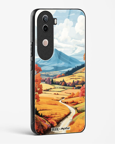 Scenic Alps in Soft Hues [BREATHE] Glass Case Phone Cover (Vivo)