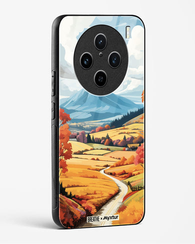 Scenic Alps in Soft Hues [BREATHE] Glass Case Phone Cover (Vivo)
