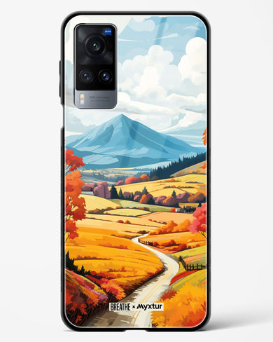 Scenic Alps in Soft Hues [BREATHE] Glass Case Phone Cover (Vivo)