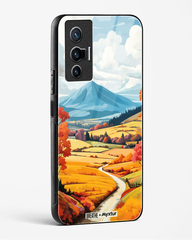 Scenic Alps in Soft Hues [BREATHE] Glass Case Phone Cover (Vivo)