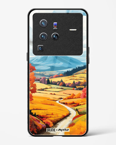 Scenic Alps in Soft Hues [BREATHE] Glass Case Phone Cover (Vivo)