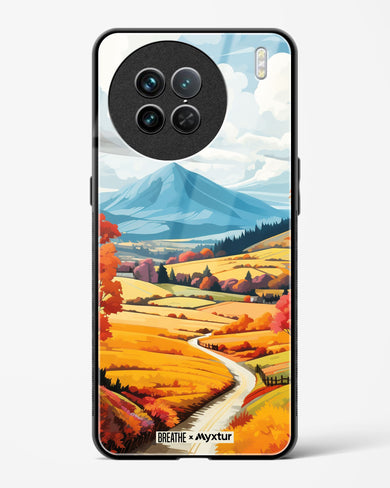 Scenic Alps in Soft Hues [BREATHE] Glass Case Phone Cover-(Vivo)