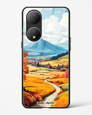 Scenic Alps in Soft Hues [BREATHE] Glass Case Phone Cover (Vivo)