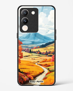 Scenic Alps in Soft Hues [BREATHE] Glass Case Phone Cover (Vivo)