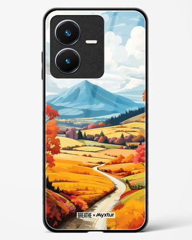 Scenic Alps in Soft Hues [BREATHE] Glass Case Phone Cover (Vivo)