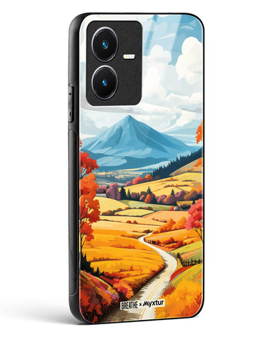 Scenic Alps in Soft Hues [BREATHE] Glass Case Phone Cover (Vivo)