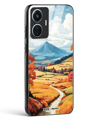 Scenic Alps in Soft Hues [BREATHE] Glass Case Phone Cover (Vivo)