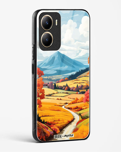 Scenic Alps in Soft Hues [BREATHE] Glass Case Phone Cover (Vivo)