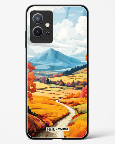 Scenic Alps in Soft Hues [BREATHE] Glass Case Phone Cover (Vivo)