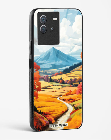 Scenic Alps in Soft Hues [BREATHE] Glass Case Phone Cover (Vivo)