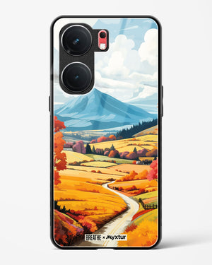 Scenic Alps in Soft Hues [BREATHE] Glass Case Phone Cover (Vivo)