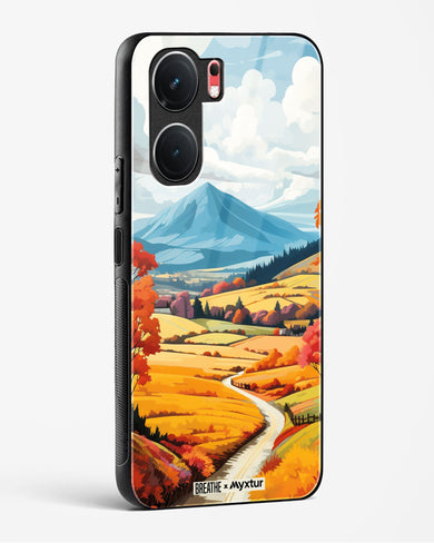 Scenic Alps in Soft Hues [BREATHE] Glass Case Phone Cover (Vivo)