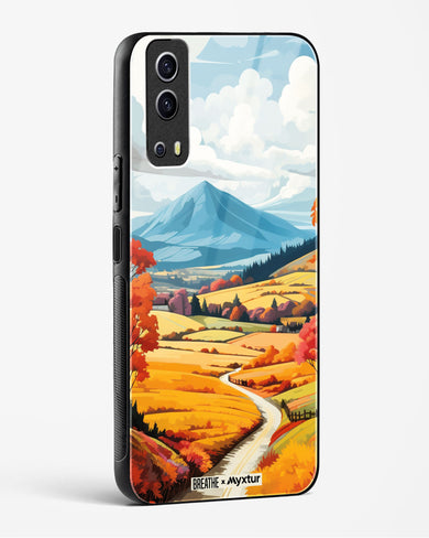 Scenic Alps in Soft Hues [BREATHE] Glass Case Phone Cover (Vivo)