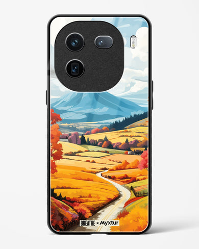 Scenic Alps in Soft Hues [BREATHE] Glass Case Phone Cover (Vivo)