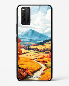 Scenic Alps in Soft Hues [BREATHE] Glass Case Phone Cover (Vivo)