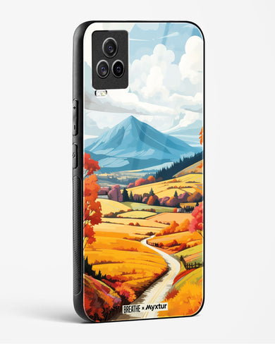 Scenic Alps in Soft Hues [BREATHE] Glass Case Phone Cover (Vivo)