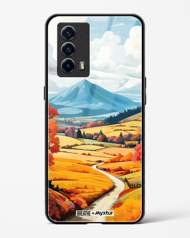 Scenic Alps in Soft Hues [BREATHE] Glass Case Phone Cover (Vivo)