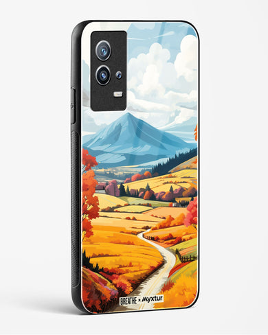 Scenic Alps in Soft Hues [BREATHE] Glass Case Phone Cover (Vivo)