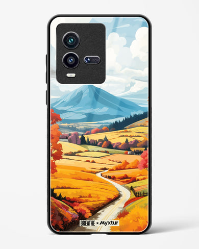 Scenic Alps in Soft Hues [BREATHE] Glass Case Phone Cover (Vivo)