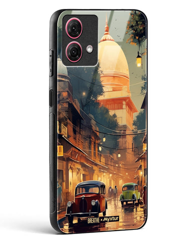 Historic Delhi Lanes [BREATHE] Glass Case Phone Cover (Motorola)