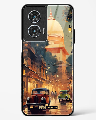 Historic Delhi Lanes [BREATHE] Glass Case Phone Cover (Motorola)