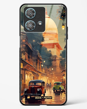 Historic Delhi Lanes [BREATHE] Glass Case Phone Cover-(Motorola)