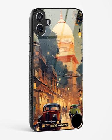 Historic Delhi Lanes [BREATHE] Glass Case Phone Cover (Nothing)