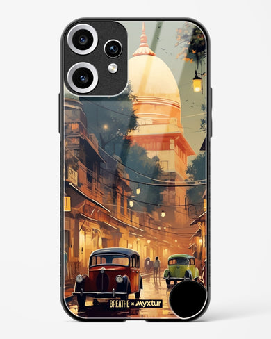 Historic Delhi Lanes [BREATHE] Glass Case Phone Cover (Nothing)