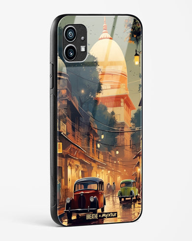 Historic Delhi Lanes [BREATHE] Glass Case Phone Cover (Nothing)