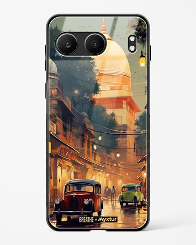 Historic Delhi Lanes [BREATHE] Glass Case Phone Cover (OnePlus)