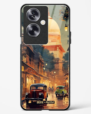 Historic Delhi Lanes [BREATHE] Glass Case Phone Cover (Oppo)