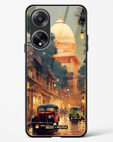 Historic Delhi Lanes [BREATHE] Glass Case Phone Cover (Oppo)
