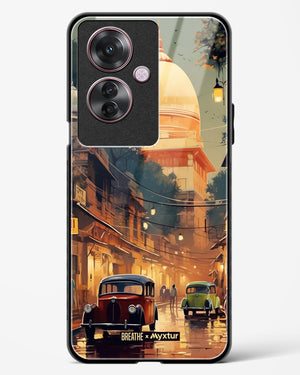 Historic Delhi Lanes [BREATHE] Glass Case Phone Cover (Oppo)