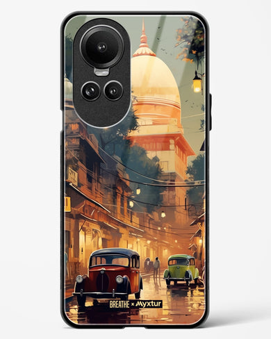 Historic Delhi Lanes [BREATHE] Glass Case Phone Cover (Oppo)