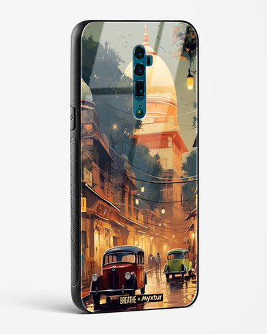 Historic Delhi Lanes [BREATHE] Glass Case Phone Cover (Oppo)