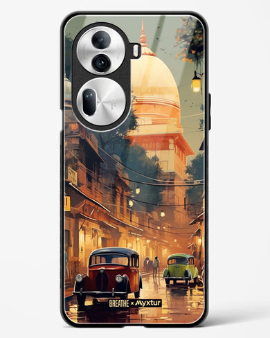 Historic Delhi Lanes [BREATHE] Glass Case Phone Cover (Oppo)