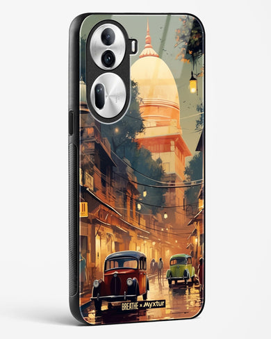 Historic Delhi Lanes [BREATHE] Glass Case Phone Cover (Oppo)