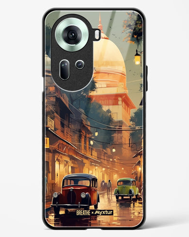 Historic Delhi Lanes [BREATHE] Glass Case Phone Cover (Oppo)