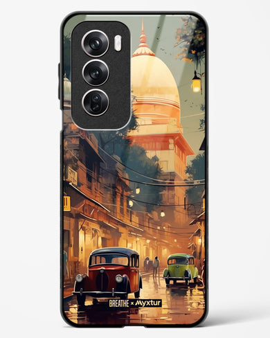 Historic Delhi Lanes [BREATHE] Glass Case Phone Cover (Oppo)