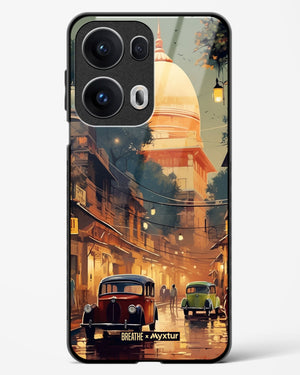 Historic Delhi Lanes [BREATHE] Glass Case Phone Cover (Oppo)