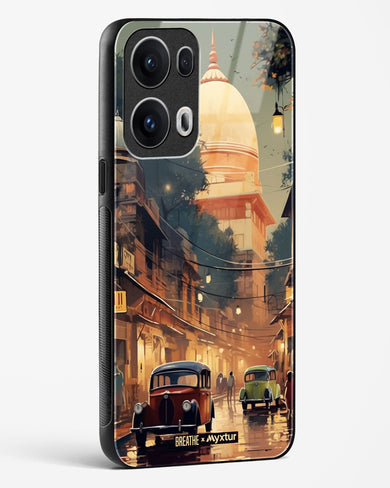 Historic Delhi Lanes [BREATHE] Glass Case Phone Cover (Oppo)