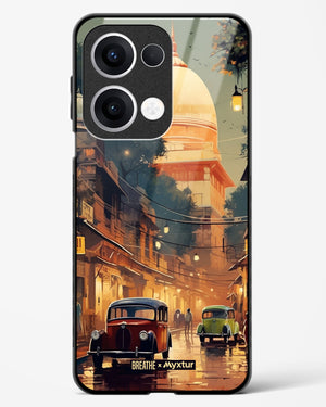 Historic Delhi Lanes [BREATHE] Glass Case Phone Cover (Oppo)