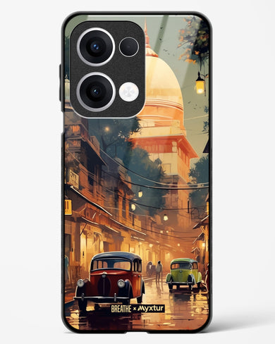 Historic Delhi Lanes [BREATHE] Glass Case Phone Cover (Oppo)