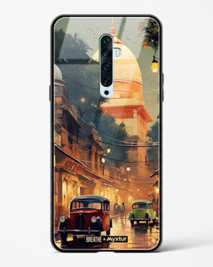 Historic Delhi Lanes [BREATHE] Glass Case Phone Cover (Oppo)