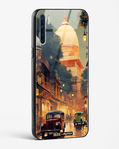 Historic Delhi Lanes [BREATHE] Glass Case Phone Cover (Oppo)